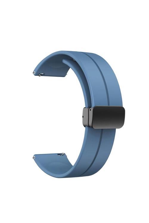 Huawei Honor Magic 2 46Mm Krd-84 22Mm Uyumlu Zore Kordon Mavi