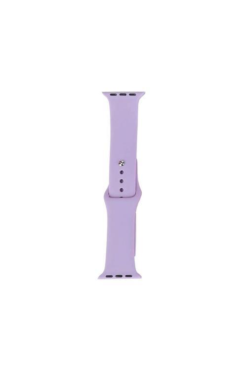 Watch 7 41Mm Band Serisi Klasik Kordon Silikon Strap Kayış-Mor