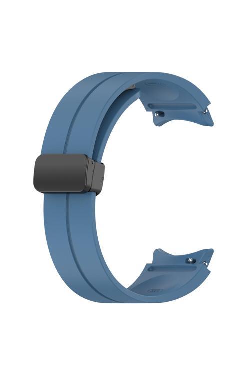 Galaxy Watch 4 40Mm Uyumlu Krd-84 Uyumlu Zore Kordon Mavi