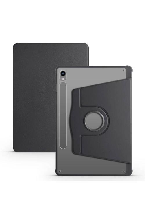 Galaxy Tab S9 Kılıf  Termik Kalem Bölmeli Dönebilen Standlı Kılıf