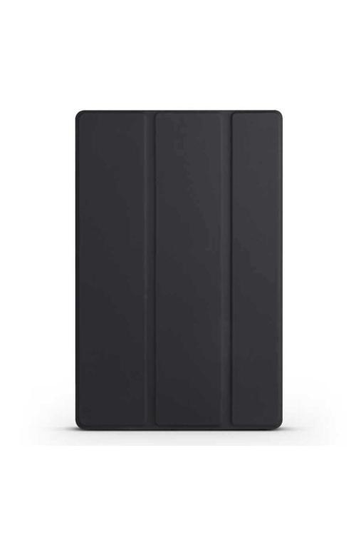 Galaxy Tab A8 10.5 Sm-X200 (2021)  Uyumlu Zore Smart Cover Standlı 1-1 Kılıf-Siyah