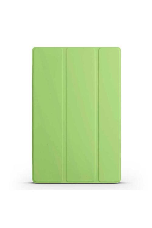 Galaxy Tab A8 10.5 Sm-X200 (2021)  Uyumlu Zore Smart Cover Standlı 1-1 Kılıf-Yeşil