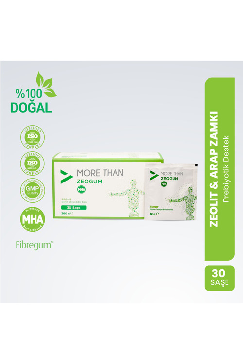 Zeogum (Zeolit & Arabic Gum) 30 Saşe
