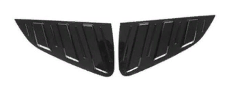 Volkswagen Polo 2019+ Kelebek Cam Kaplama - Piano Black