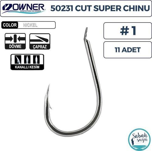 50231 Cut Super Chinu İğne Beyaz #1 (11 Adet)