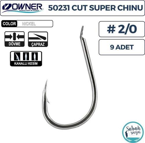 50231 Cut Super Chinu İğne Beyaz #2/0 (9 Adet)