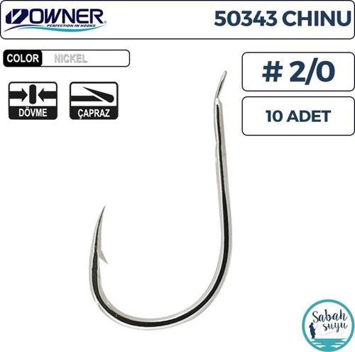 50343 Chinu İğne #2/0 (10 Adet) Beyaz