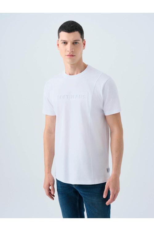 Beyaz Erkek T-Shirt Lf2038587