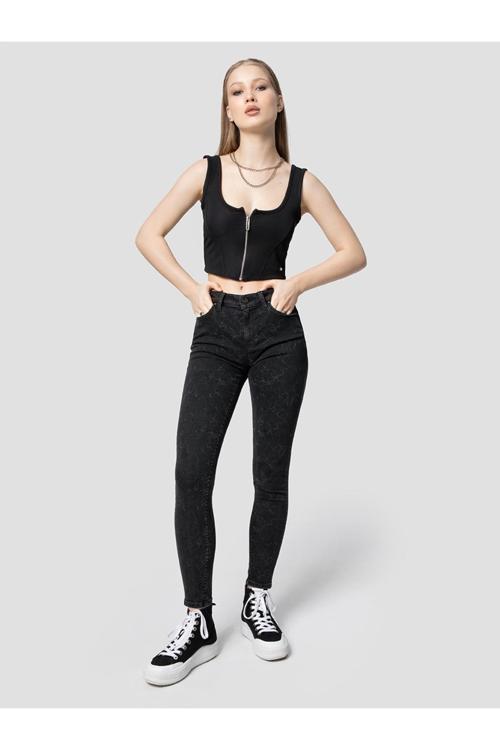 Nicole Skinny Fit Kadın Pantolon