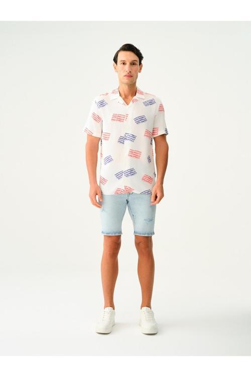 Slim Fit Erkek Şort