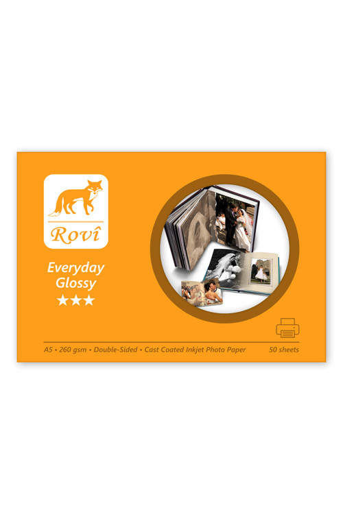 Everyday Parlak Çift Taraflı Fotoğraf Kağıdı 260Gsm 50Yp A5