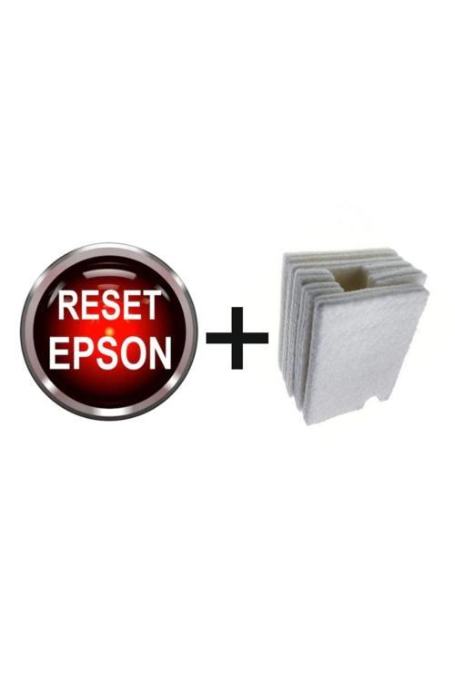 L3256 Yazıcı Için Atık Mürekkep Pedi Ve Reset Programı Keçe + Program