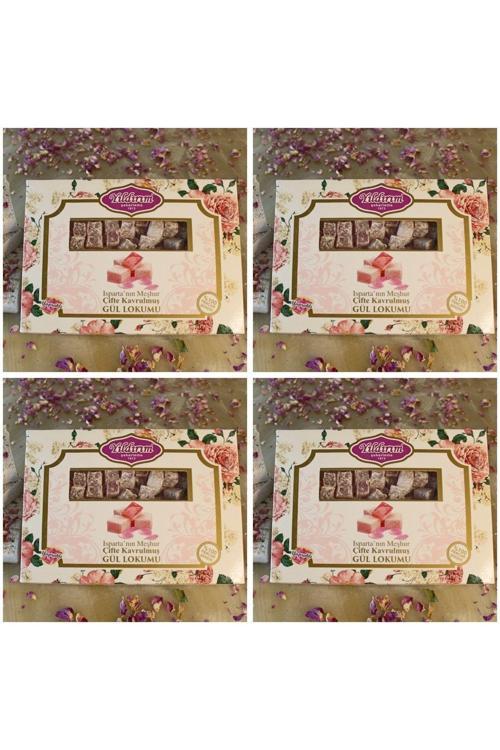 Gül Lokumu 150 Gr 4 Adet