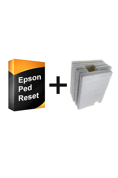 Epson L3252 Yazıcı İçin Uyumlu Atık Mürekkep Pedi Ve Reset Programı Keçe + Program