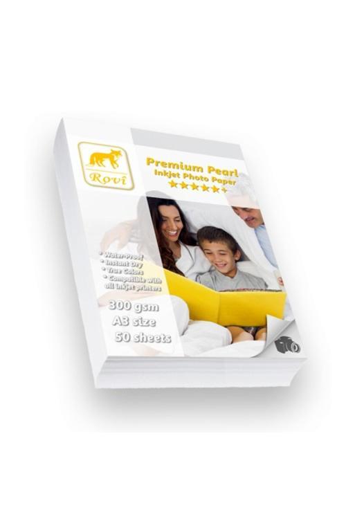 Premium Inci Fotoğraf Kağıdı 300Gsm 50Yp A3