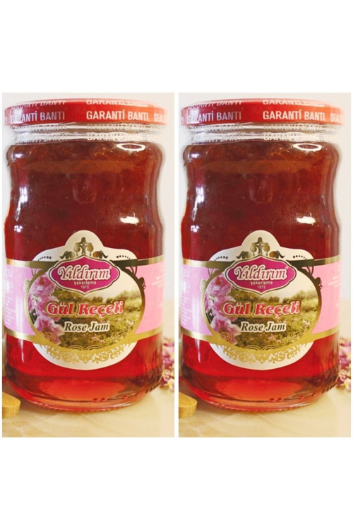 800 Gr. Gül Reçeli (2Adet)