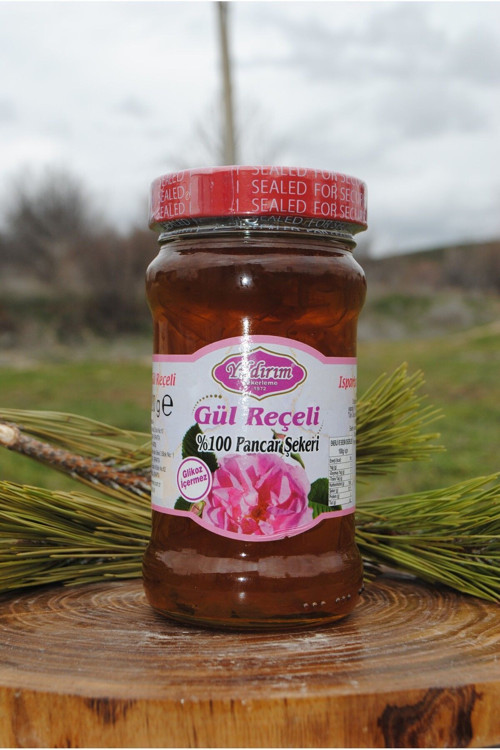 Gül Reçeli(%100 Pancar Şekerli) 400Gr