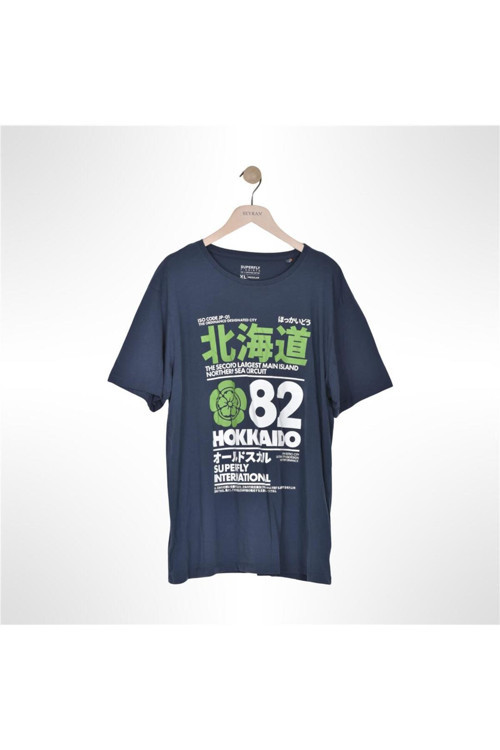 23611 Erkek T-Shırt Lacivert