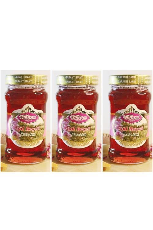 Gül Reçeli 400 Gr. (3 Adet)