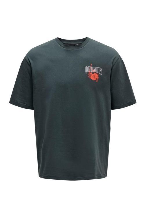 World Tour Erkek Füme Tişört (22023515-Dsw)