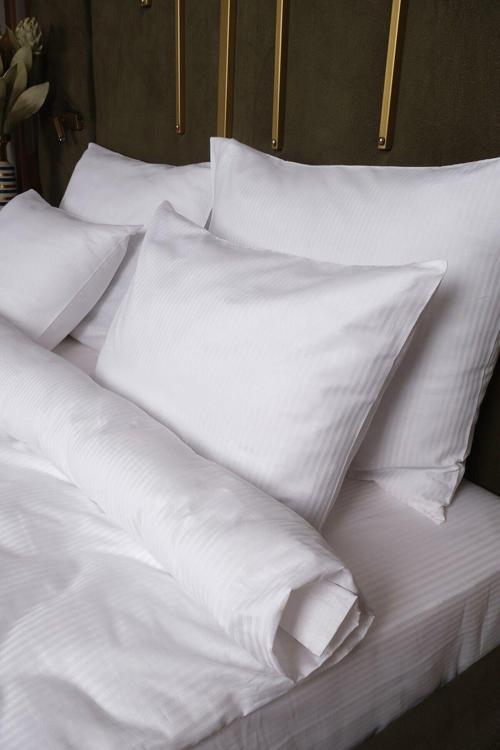 Atina Serisi 2 Adet King Size - Büyük Boy Pamuk Saten Yastık Kılıfı 60*80Cm-Ortopedik Yastık Uyumlu