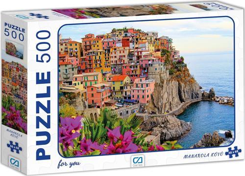 Ca Puzzle 500 Parça Manarola Köyü 7505