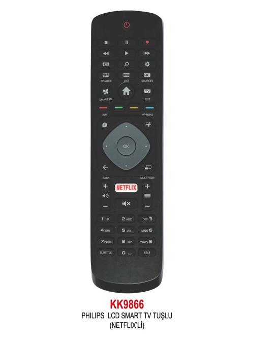 PHILIPS LCD SMART TV TUŞLU (NETFLIX’Lİ) KUMANDA
