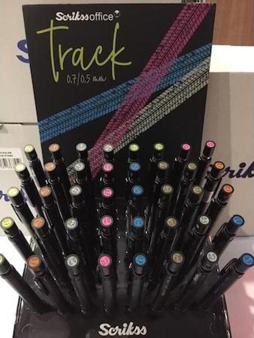 Versatil Kalem Track 05-07 Mm Karışık Renkler (40 Li Stand)