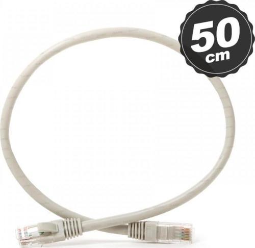 Cat6 26 Awg 0,50mt Gri Patch Kablo