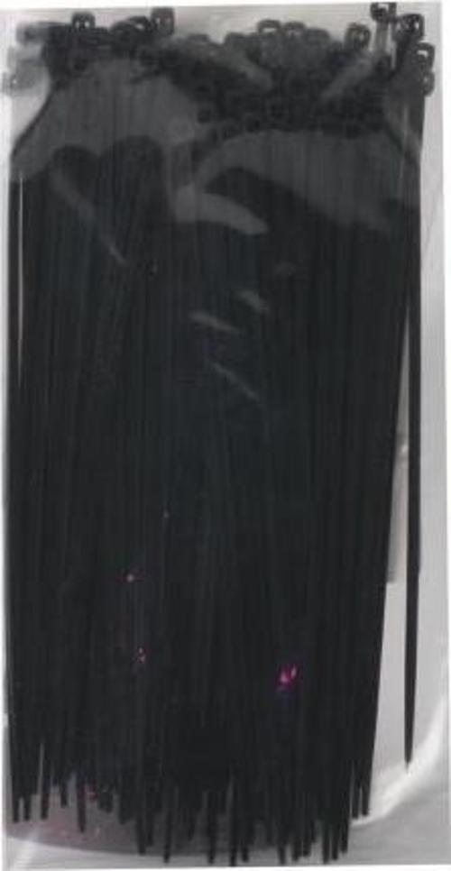 TRK-370-4,8mm Siyah 100lü Kablo Bağı