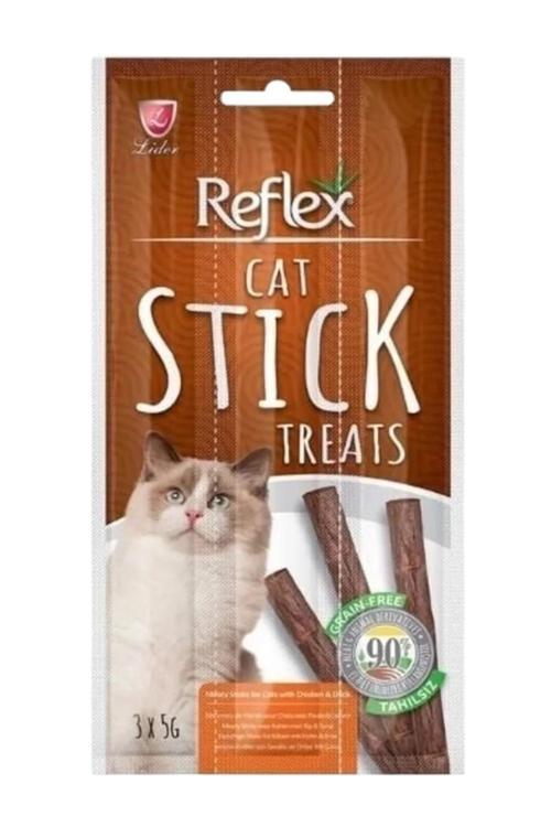 Meaty Sticks Tavuklu ve Ördekli Kedi Ödül Çubuğu 3x5gr Otuzbeş Paket