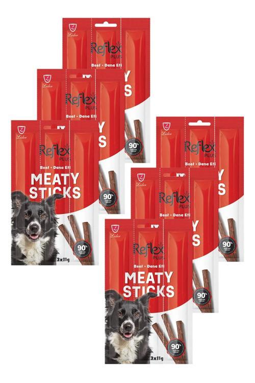 Meaty Sticks Dana Etli Köpek Ödül Çubuğu 3x11gr Altılı Paket