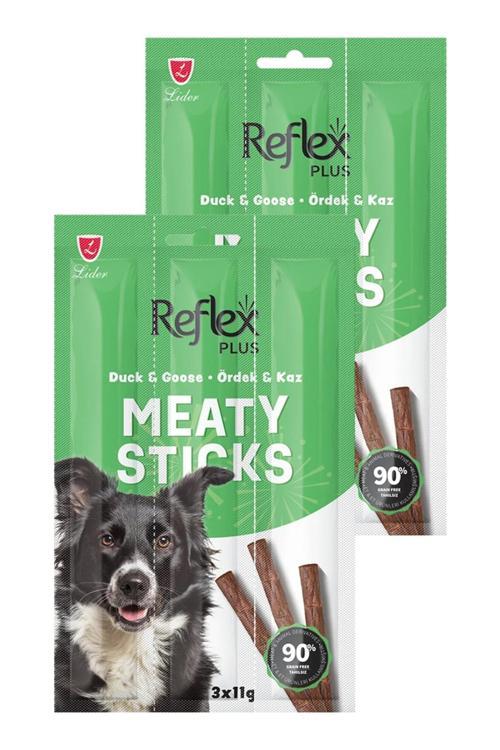 Meaty Sticks Ördek ve Kaz Etli Köpek Ödül Çubuğu 3x11gr İkili Paket