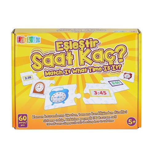 EDU-1016 Eşleştir Saat Kaç -Chiva