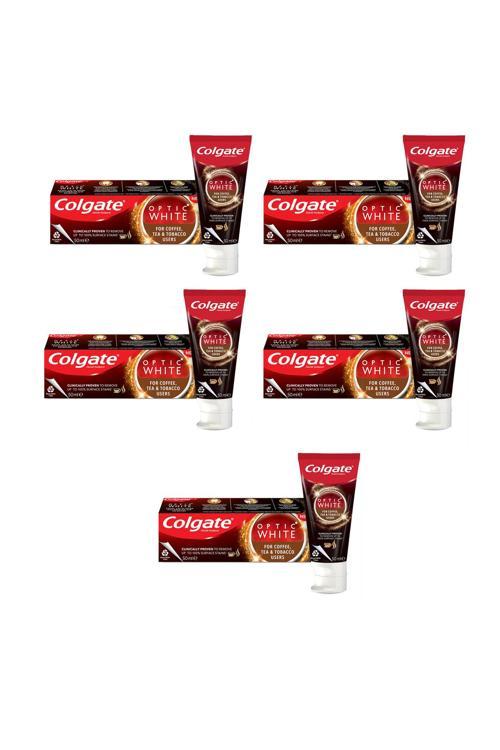 Kahve, Çay Ve Tütün Kullanıcıları Için Beyazlatıcı Diş Macunu 125Ml 5 Adet