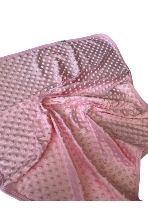 Bebe Nohut Battaniye Bebek Battaniyesi Cift Katlı Pembe