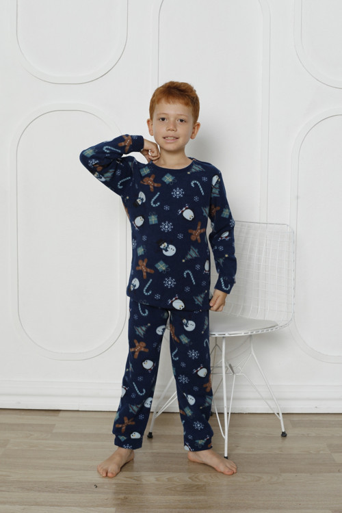 Kışlık Çocuk Polar Pijama Takım