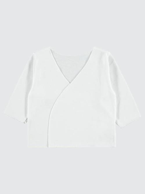 Unisex Tek İç Zıbın - Beyaz0-1 Ay