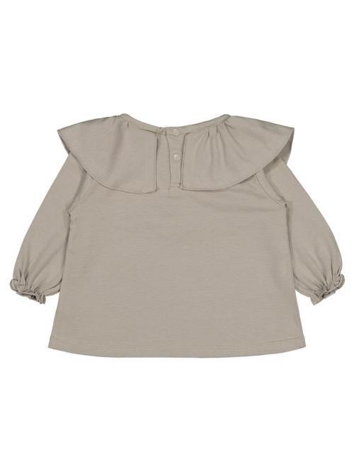 Yakalı 6-18 Ay Sweatshirt - Gri6-9 Ay