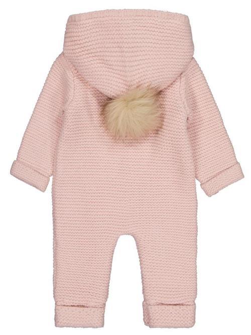 Kapşonlu 3-12 Ay Tulum - Pembe12-18 Ay