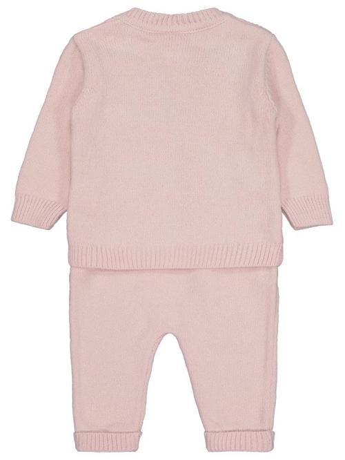 Hırkalı Slopet 3-12 Ay Takım - Pembe9-12 Ay