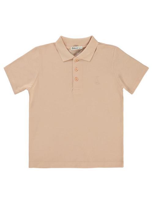 Yelken Nakışlı Lakos 10-13 Yaş Tişört - Pudra12-13 Yaş