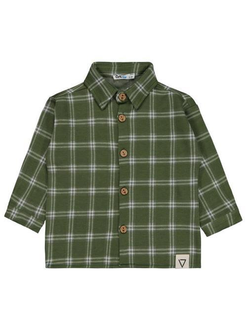 Ekoseli 2-5 Yaş Gömlek - Haki5-6 Yaş