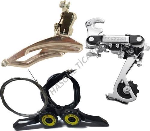 BİSİKLET TY05 ARKA ATIRICI ÖN ATTIRICI TY 05 VİTES KOLU SET