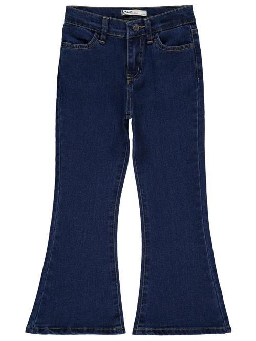 İspanyol Paça 10-13 Yaş Pantolon - Mavi10-11 Yaş