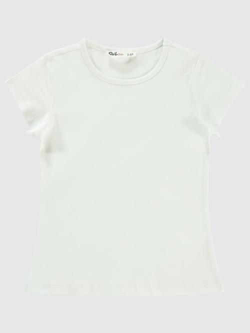 Basic 2-5 Yaş Tişört - Ekru2-3 Yaş