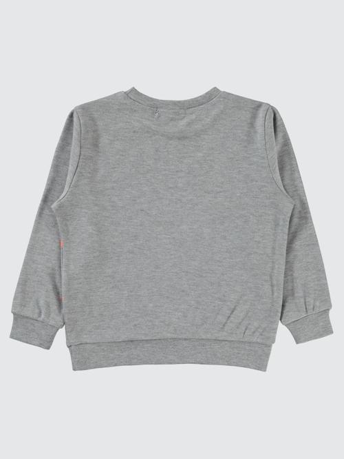 Polis Arabası Baskılı 2-5 Yaş Sweatshirt - Gri2-3 Yaş