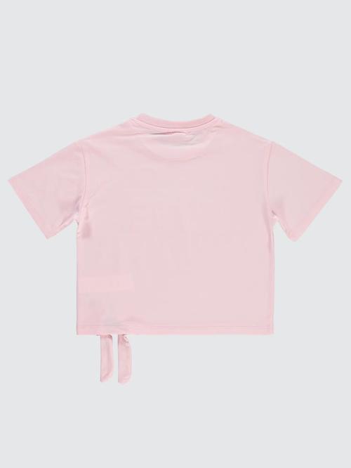 Cute Papatya Nakışlı 6-9 Yaş Tişört - Pembe7-8 Yaş