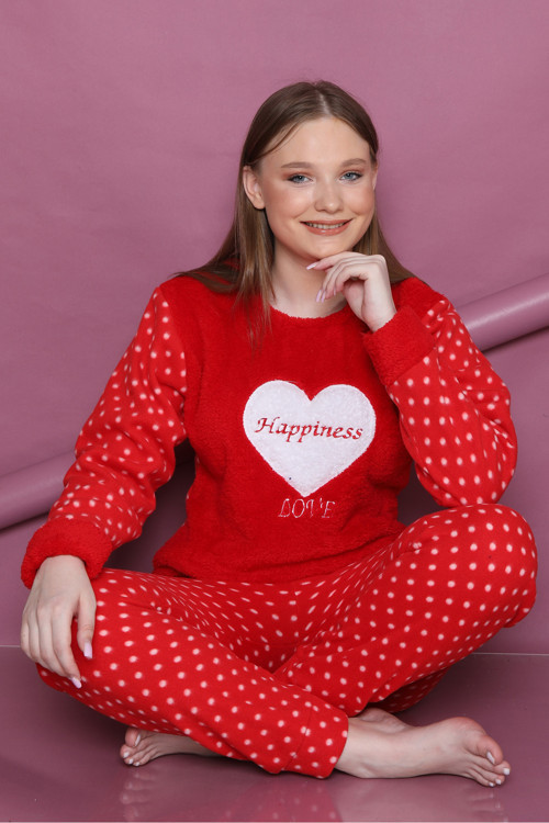 Kışlık Polar Pijama Takım