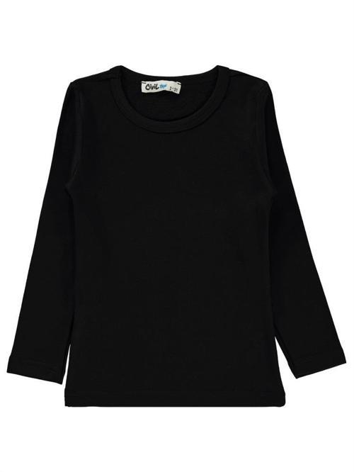 Termal 2-5 Yaş Sweatshirt - Siyah3-4 Yaş